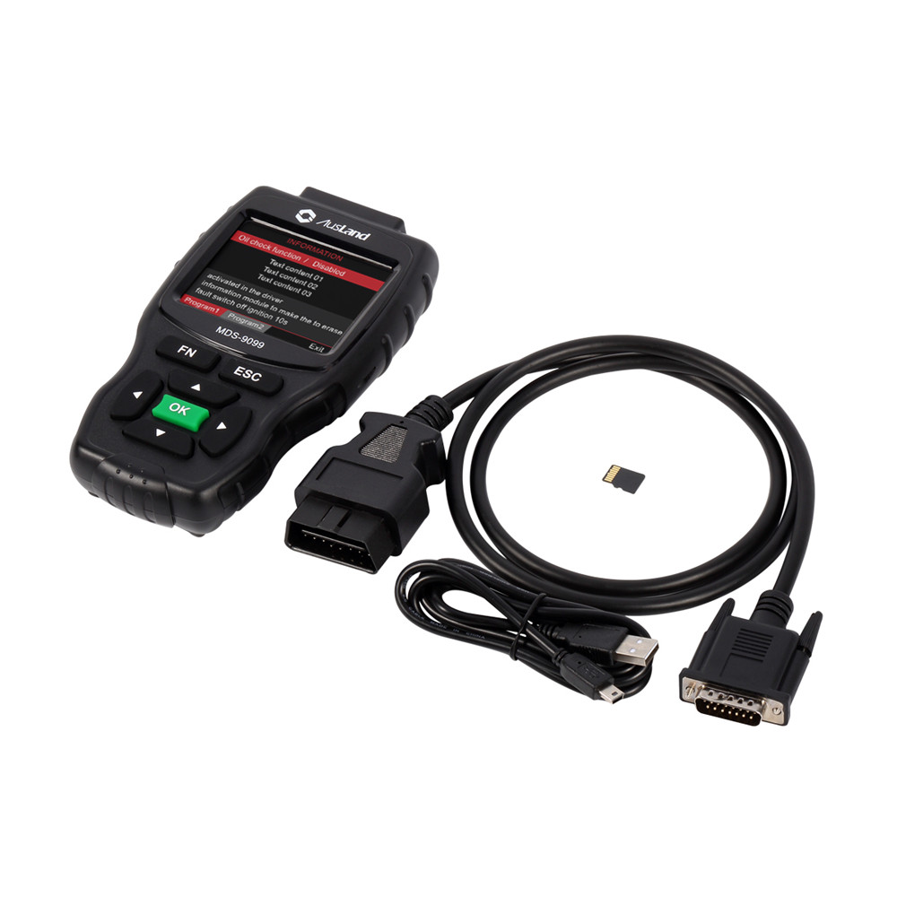 AusLand - AUSLAND MDS-9099 Multi-Diag Specialist Car Diagnostic Tool OBD2 Full System Full Function